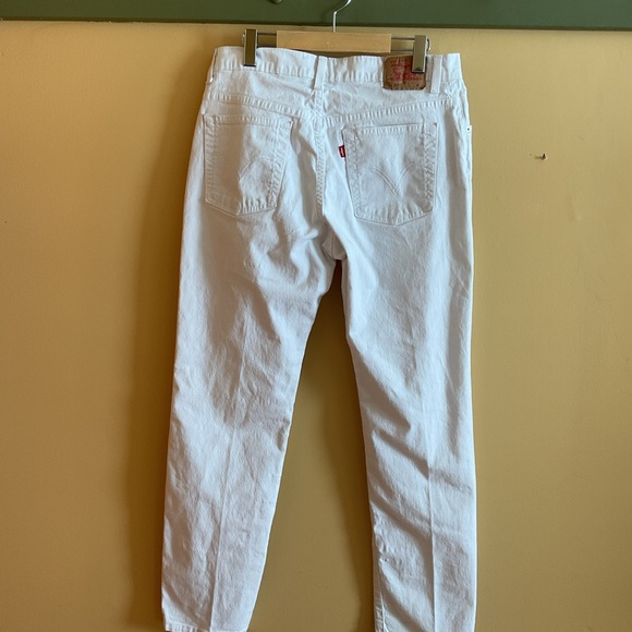 Levi's 510 Women’s Slim Stretch White Jeans Size 14 - Picture 2 of 8